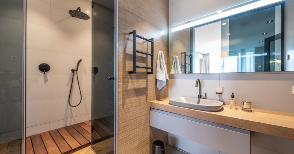 Smart Mirror in the bathroom