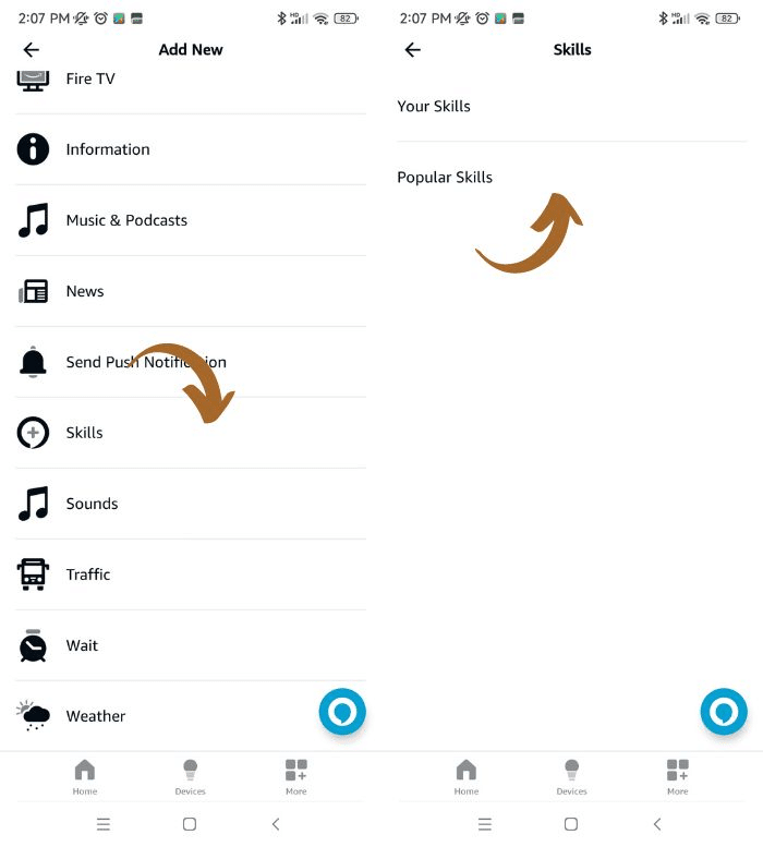 Adding an radio skill as an action to our Alexa routing